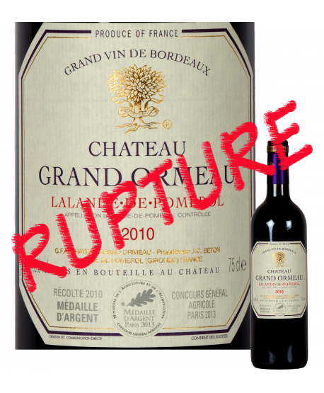 Château Grand Ormeau 2010