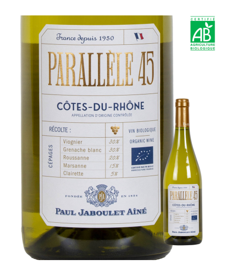 Côtes du Rhône parallèle 45 Blanc 2024
